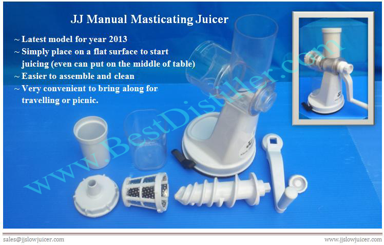 masticating hand juicer
